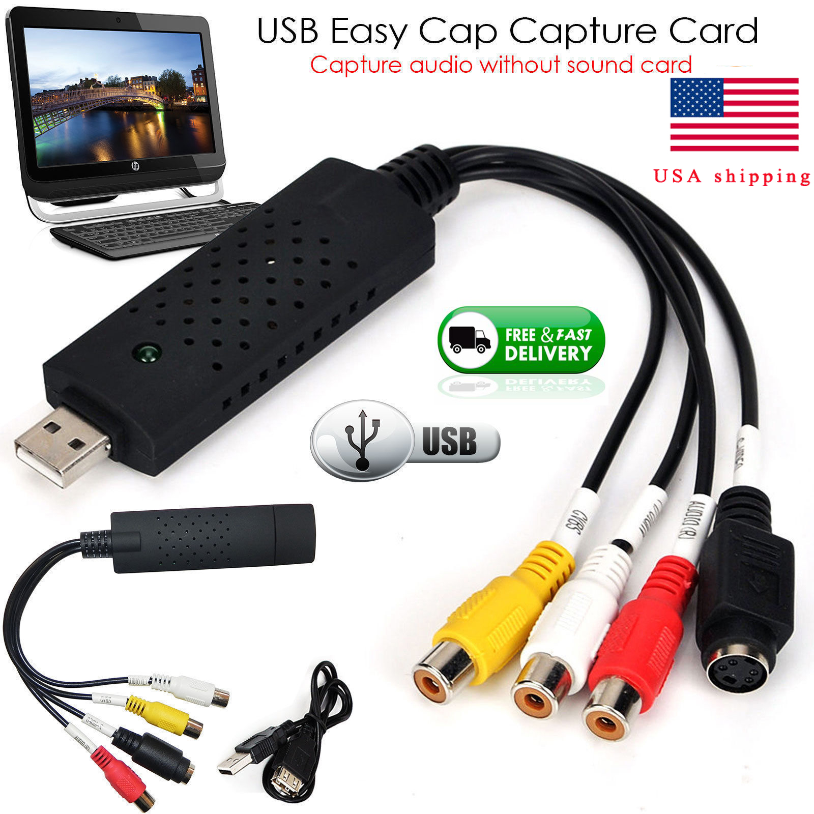 easycap usb 2.0 video audio capture device driver